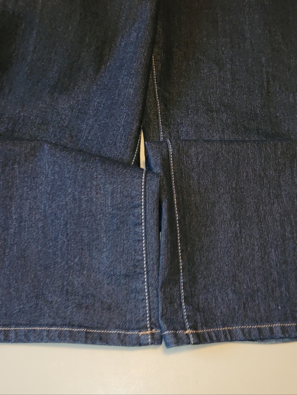 Nine West Brand - Size 14 Dark Wash Boot Cut Jeans. - Picture 6 of 10